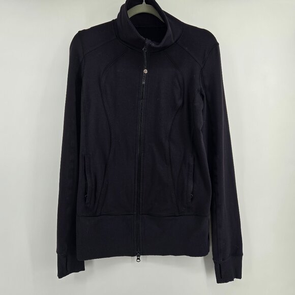 Lululemon Nice Asana Jacket - 8 Black - Picture 4 of 10